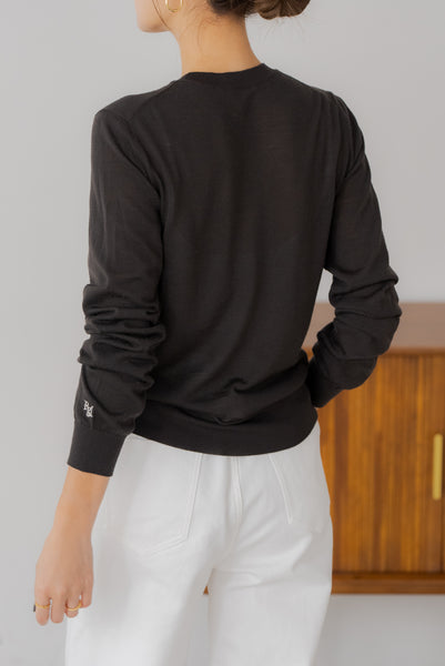 【10月15日(水)20:00〜 販売開始】ウールクルーネックニット｜WOOL CREWNECK KNIT