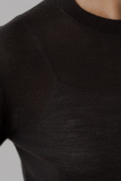 【10月15日(水)20:00〜 販売開始】ウールクルーネックニット｜WOOL CREWNECK KNIT