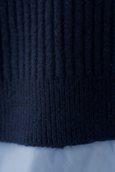 【11月12日(水)20:00〜 販売開始】ジップネックニット｜ZIP NECK KNIT