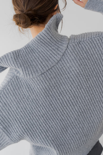 【11月12日(水)20:00〜 販売開始】ジップネックニット｜ZIP NECK KNIT