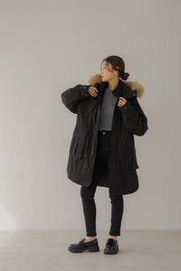 リグリーム　オーバーサイズモッズコート　ネイビー オーバーモッズコート｜OVER MODS COATの通販｜regleam