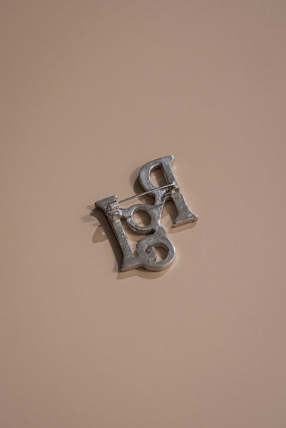 【10月4日(土)12:00〜 受注予約開始】ロゴブローチ｜LOGO BROOCH