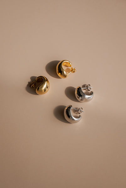 【10月4日(土)12:00〜 受注予約開始】カーブバルーンピアス｜CURVE BALLOON PIERCE