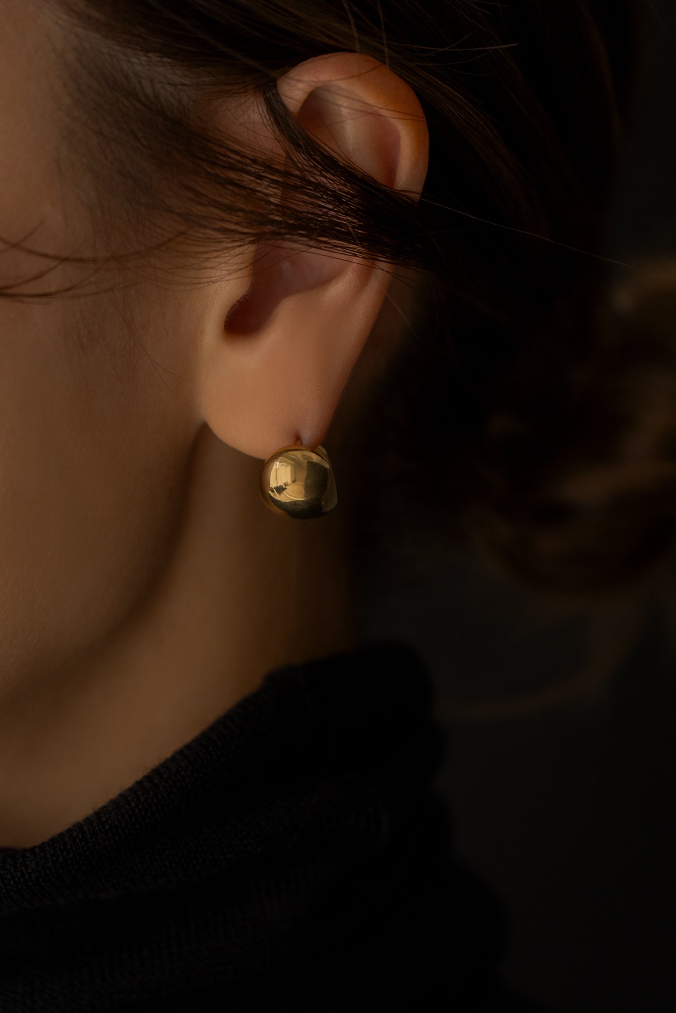 【10月4日(土)12:00〜 受注予約開始】カーブバルーンピアス｜CURVE BALLOON PIERCE