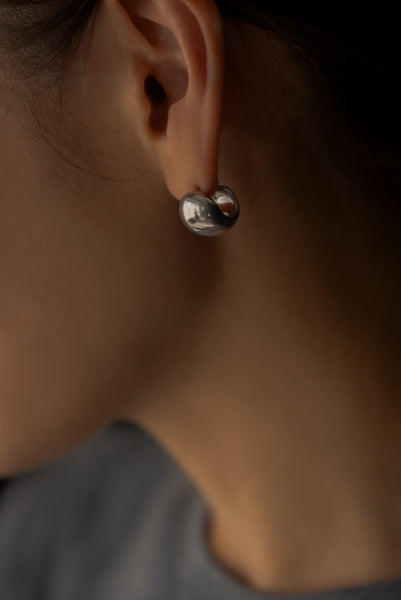 【10月4日(土)12:00〜 受注予約開始】カーブバルーンピアス｜CURVE BALLOON PIERCE