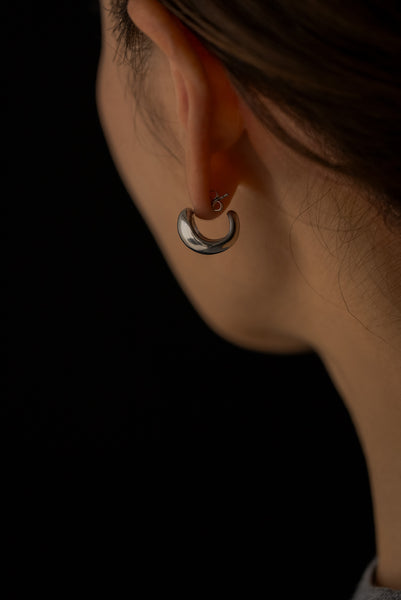 【10月4日(土)12:00〜 受注予約開始】カーブバルーンピアス｜CURVE BALLOON PIERCE