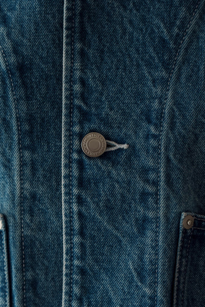 【2月10日(火)20:00〜 販売開始】アクセントカラーデニムジャケット｜ACCENT COLLAR DENIM JACKET