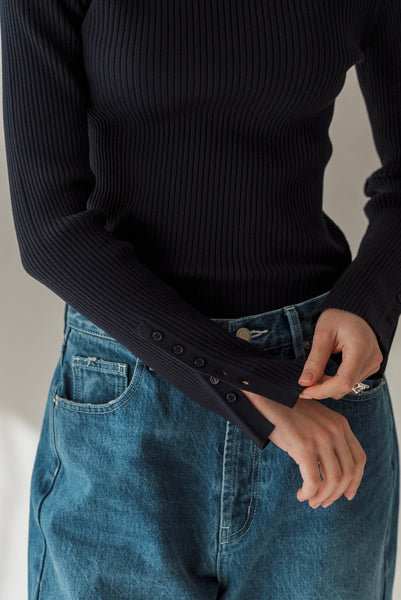 【12月9日(火)20:00〜 販売開始】リブタートルネック｜RIBBED TURTLE NECK