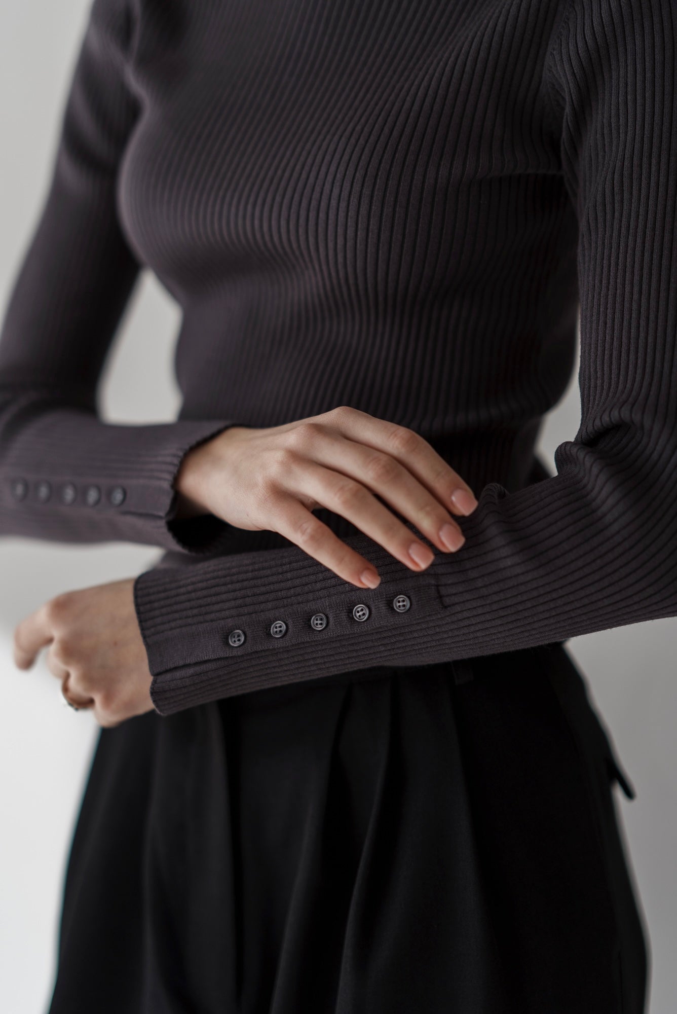 リブタートルネック｜RIBBED TURTLE NECKの通販｜regleam