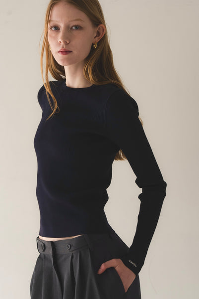 【1月25日(日)12:00〜 受注予約開始】ロゴリブニット｜LOGO RIB KNIT