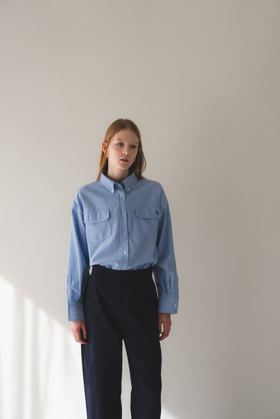 【2月25日(水)20:00〜 販売開始】Wポケットオックスフォードシャツ｜DOUBLE POCKET OXFORD SHIRT