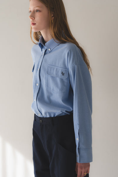 【2月25日(水)20:00〜 販売開始】Wポケットオックスフォードシャツ｜DOUBLE POCKET OXFORD SHIRT