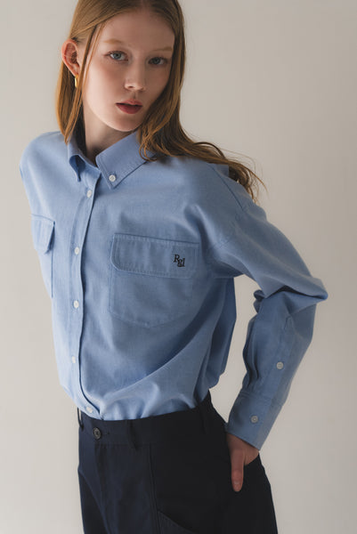 【2月25日(水)20:00〜 販売開始】Wポケットオックスフォードシャツ｜DOUBLE POCKET OXFORD SHIRT