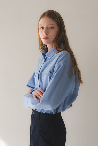 【2月25日(水)20:00〜 販売開始】Wポケットオックスフォードシャツ｜DOUBLE POCKET OXFORD SHIRT