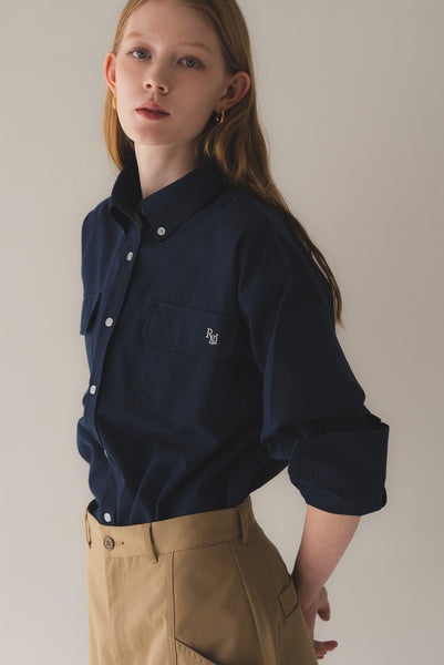 【2月25日(水)20:00〜 販売開始】Wポケットオックスフォードシャツ｜DOUBLE POCKET OXFORD SHIRT