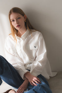 【リグリーム】ショート丈オックスシャツ Wポケットオックスフォードシャツ｜DOUBLE POCKET OXFORD SHIRTの通販