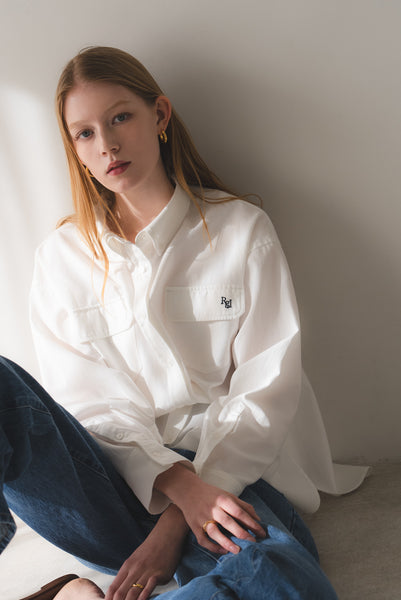 【2月25日(水)20:00〜 販売開始】Wポケットオックスフォードシャツ｜DOUBLE POCKET OXFORD SHIRT