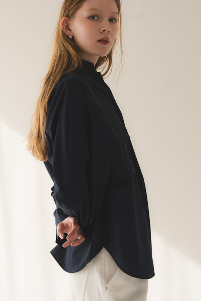 【5月26日(火)20:00〜 再販開始】ロールアップスリーブシャツ｜ROLL-UP SLEEVE SHIRT