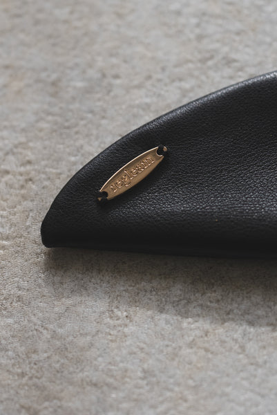 【1月19日(月)20:00〜 受注予約開始】レザーリボンシュシュ｜LEATHER RIBBON SCRUNCHIE