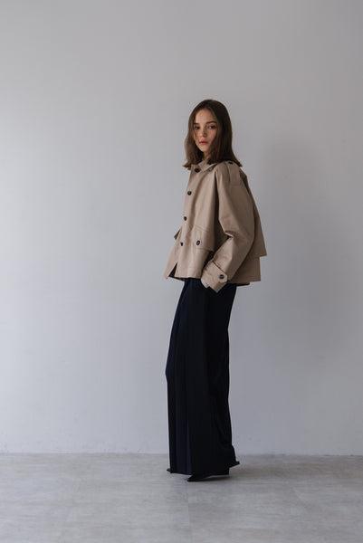 【3月10日(火)20:00〜 販売開始】ショートトレンチコート｜SHORT TRENCH COAT