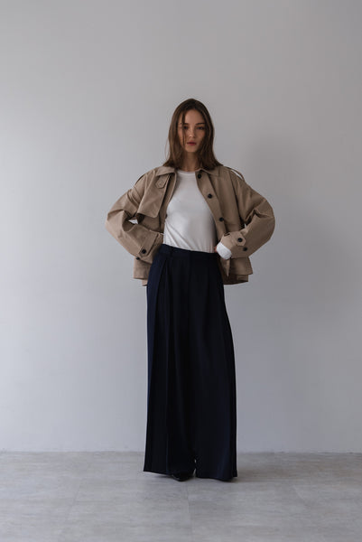 【3月10日(火)20:00〜 販売開始】ショートトレンチコート｜SHORT TRENCH COAT