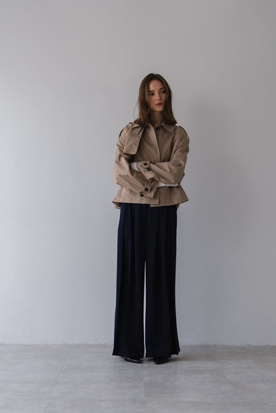 【3月10日(火)20:00〜 販売開始】ショートトレンチコート｜SHORT TRENCH COAT