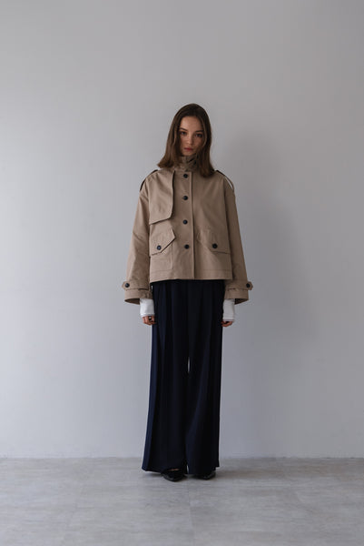 【3月10日(火)20:00〜 販売開始】ショートトレンチコート｜SHORT TRENCH COAT