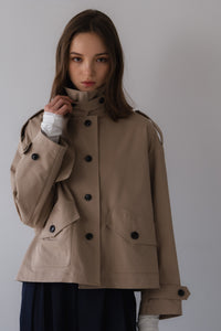リグリーム regleamショートトレンチコート ショートトレンチコート｜SHORT TRENCH COATの通販｜regleam