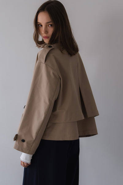 【3月10日(火)20:00〜 販売開始】ショートトレンチコート｜SHORT TRENCH COAT