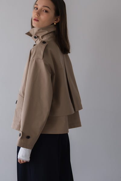 【3月10日(火)20:00〜 販売開始】ショートトレンチコート｜SHORT TRENCH COAT