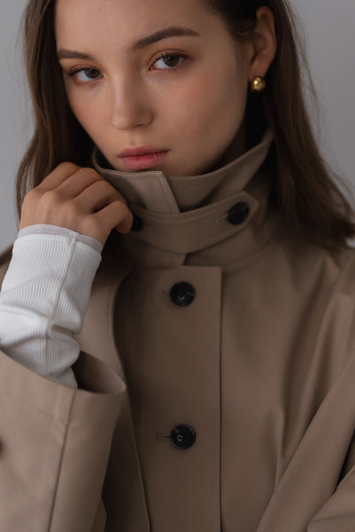 【3月10日(火)20:00〜 販売開始】ショートトレンチコート｜SHORT TRENCH COAT