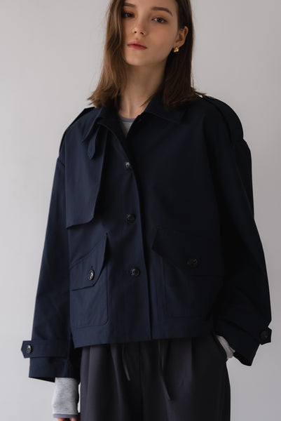 【3月10日(火)20:00〜 販売開始】ショートトレンチコート｜SHORT TRENCH COAT