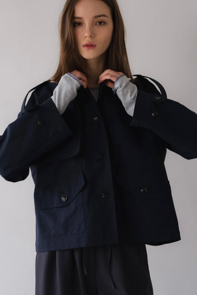 【3月10日(火)20:00〜 販売開始】ショートトレンチコート｜SHORT TRENCH COAT