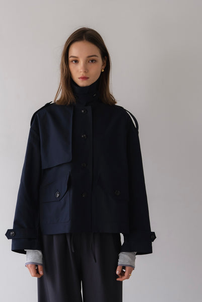 【3月10日(火)20:00〜 販売開始】ショートトレンチコート｜SHORT TRENCH COAT