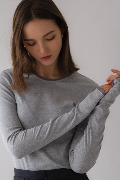 【5月26日(火)20:00〜 再販開始】レイヤードデザインリブトップス｜LAYERED DESIGN RIBBED TOPS
