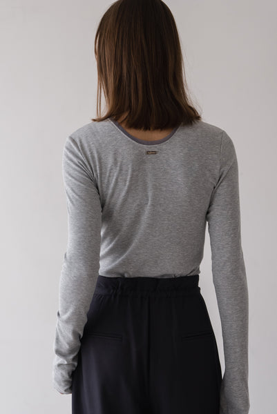 【5月26日(火)20:00〜 再販開始】レイヤードデザインリブトップス｜LAYERED DESIGN RIBBED TOPS