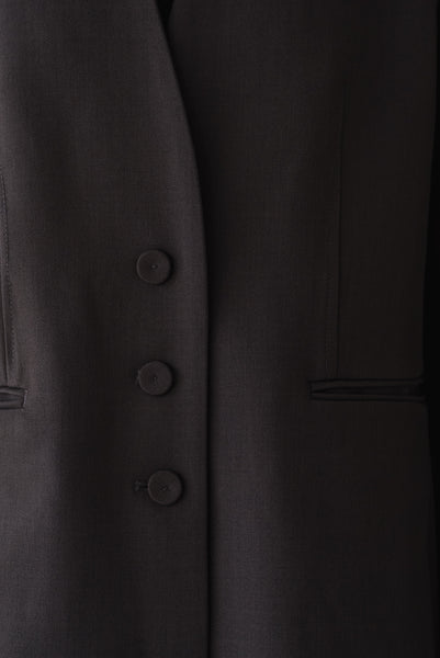 【2月25日(水)20:00〜 販売開始】ノーカラーシングルジャケット｜NO-COLLAR SINGLE JACKET