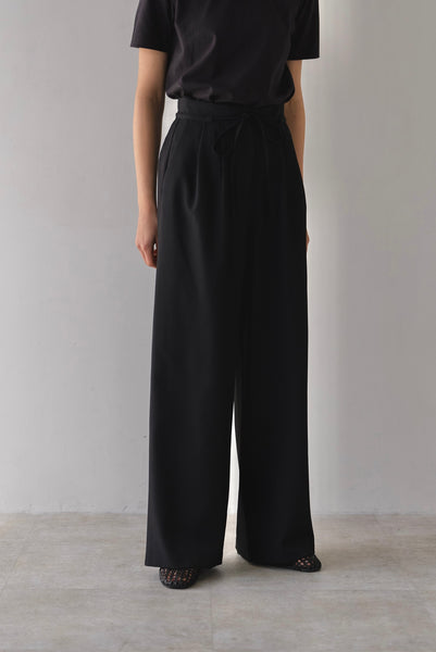 【3月10日(火)20:00〜 販売開始】ツータックドロストパンツ｜TWO TUCK DRAWSTRING PANTS