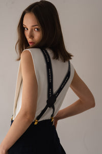 リグリーム regleam バッククロスサスペンダー　新品未使用　ゴールド バッククロスサスペンダー｜BACK CROSS SUSPENDERSの通販｜regleam