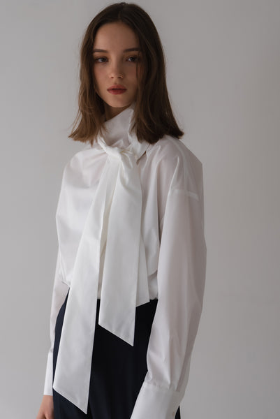 【3月10日(火)20:00〜 販売開始】ボウタイブラウス｜BOW TIE BLOUSE