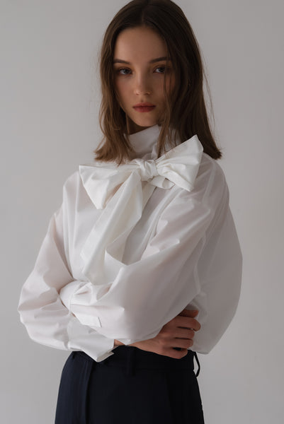 【3月10日(火)20:00〜 販売開始】ボウタイブラウス｜BOW TIE BLOUSE