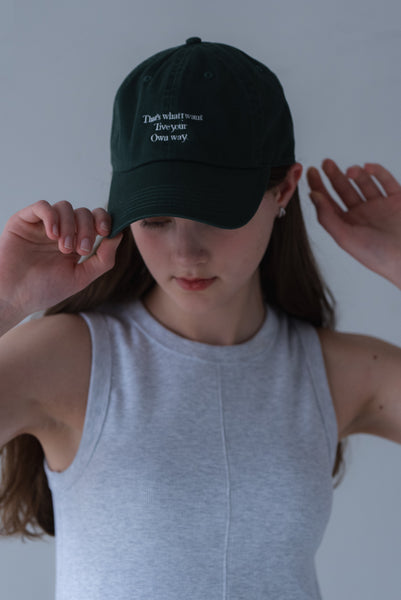 [Resale starts from 20:00 on Wednesday, May 15th] Logo cotton cap | LOGO COTTON CAP