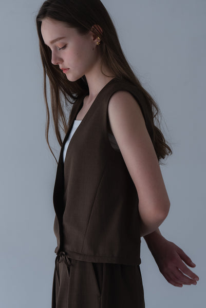 【5月26日(火)20:00〜 販売開始】カシュクールベスト｜CACHECOEUR VEST