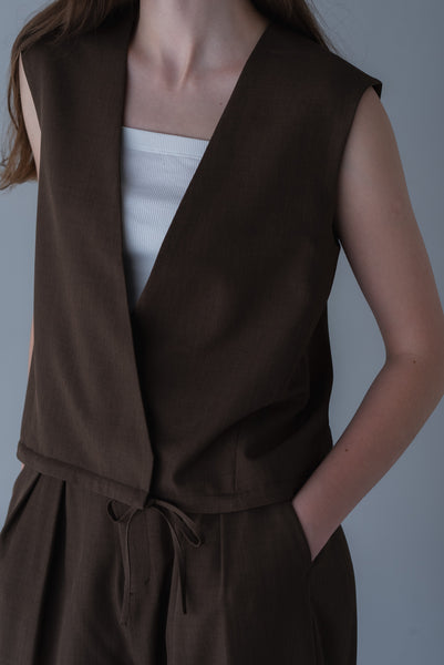 【5月26日(火)20:00〜 販売開始】カシュクールベスト｜CACHECOEUR VEST