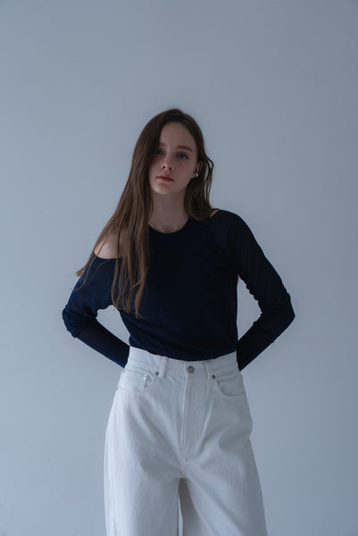 【5月13日(水)20:00〜 販売開始】オフショルコンビニット｜OFF-SHOULDER COMBINATION KNIT