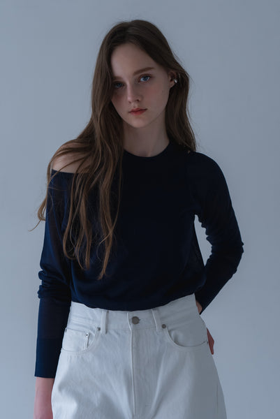 【5月13日(水)20:00〜 販売開始】オフショルコンビニット｜OFF-SHOULDER COMBINATION KNIT