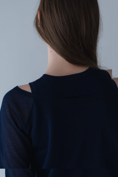 【5月13日(水)20:00〜 販売開始】オフショルコンビニット｜OFF-SHOULDER COMBINATION KNIT
