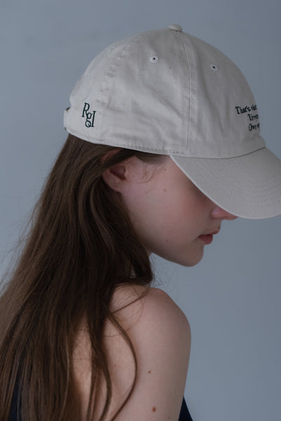 [Resale starts from 20:00 on Wednesday, May 15th] Logo cotton cap | LOGO COTTON CAP