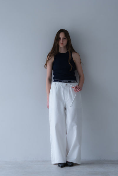 【4月2日(木)20:00〜 販売開始】ダブルウエストデニムパンツ｜DOUBLE WAIST DENIM PANTS