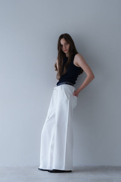 【4月2日(木)20:00〜 販売開始】ダブルウエストデニムパンツ｜DOUBLE WAIST DENIM PANTS